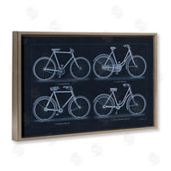 Phillipa Katz | Traditional Bicycle Styles Diagram