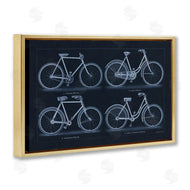 Phillipa Katz | Traditional Bicycle Styles Diagram