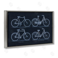 Phillipa Katz | Traditional Bicycle Styles Diagram