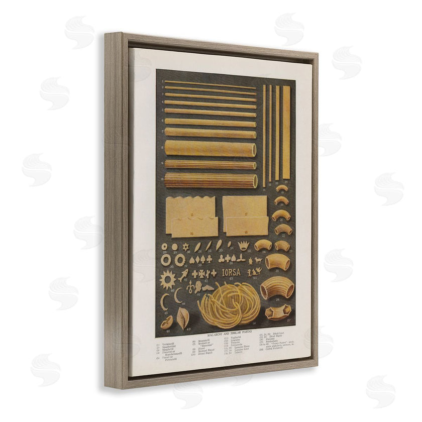 Phillipa Katz | Various Pasta Shapes Vintage