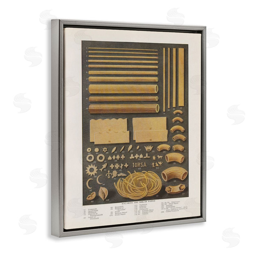 Phillipa Katz | Various Pasta Shapes Vintage