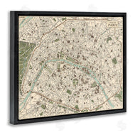 Phillipa Katz | Vintage Map of Paris