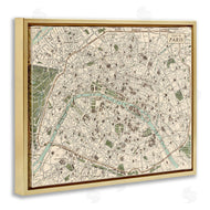 Phillipa Katz | Vintage Map of Paris
