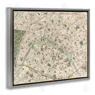 Phillipa Katz | Vintage Map of Paris