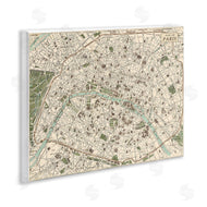 Phillipa Katz | Vintage Map of Paris