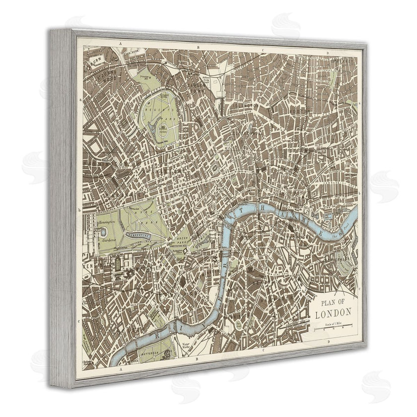 Phillipa Katz | Vintage Blueprint Plant of London