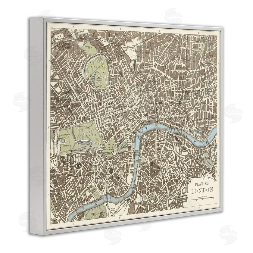 Phillipa Katz | Vintage Blueprint Plant of London