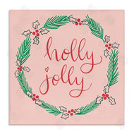 Sazerelli Designs | Minimal Holly Jolly Wreath
