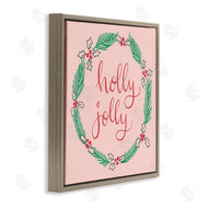 Sazerelli Designs | Minimal Holly Jolly Wreath
