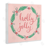 Sazerelli Designs | Minimal Holly Jolly Wreath