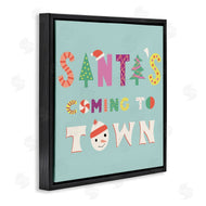 Sazerelli Designs | Whimsical Santa's Coming To Town