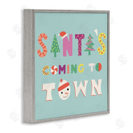 Sazerelli Designs | Whimsical Santa's Coming To Town