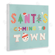 Sazerelli Designs | Whimsical Santa's Coming To Town