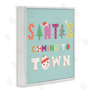 Sazerelli Designs | Whimsical Santa's Coming To Town