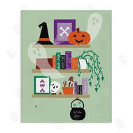 Sazerelli Designs | Witchy Halloween Bookshelf