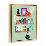 Sazerelli Designs | Witchy Halloween Bookshelf