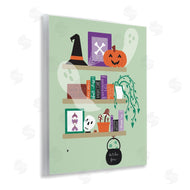 Sazerelli Designs | Witchy Halloween Bookshelf