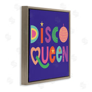 Sazerelli Designs | Disco Queen with Retro Letters