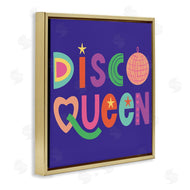 Sazerelli Designs | Disco Queen with Retro Letters
