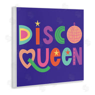 Sazerelli Designs | Disco Queen with Retro Letters