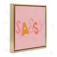 Sazerelli Designs | Pink & Yellow Sassy Typography