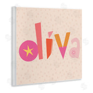 Sazerelli Designs | Diva Patterned Whimsical Text