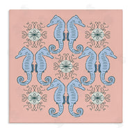 Sazerelli Designs | Symmetrical Coral Seahorse Pattern