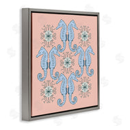 Sazerelli Designs | Symmetrical Coral Seahorse Pattern