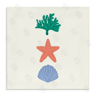 Sazerelli Designs | Coral & Sea Life Minimal