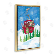 Diane Kater | Snowman on Ski Lift