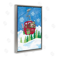 Diane Kater | Snowman on Ski Lift