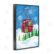 Diane Kater | Snowman on Ski Lift