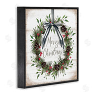 Elizabeth Tyndall | Rustic Christmas Pinecone Wreath