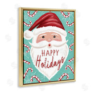 Elizabeth Tyndall | Jolly Santa & Candy Canes