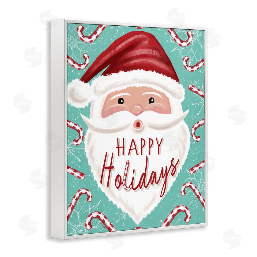 Elizabeth Tyndall | Jolly Santa & Candy Canes