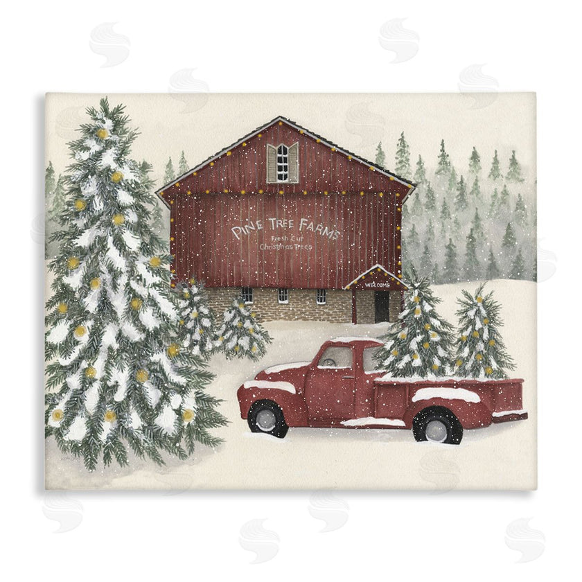 Linda Spivey | Winter Pine Tree Farm
