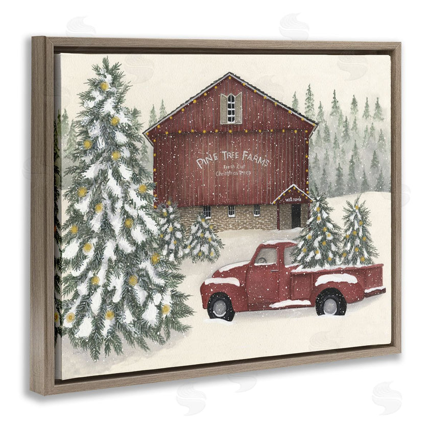 Linda Spivey | Winter Pine Tree Farm