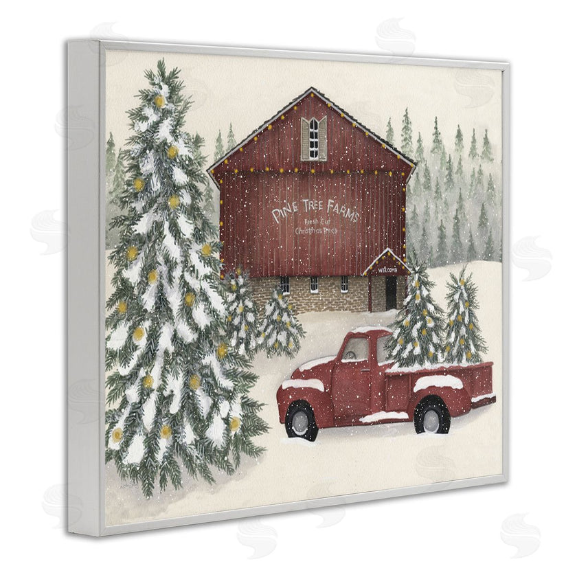 Linda Spivey | Winter Pine Tree Farm