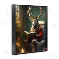 Jo Moulton | Reindeer in Festive Bathroom