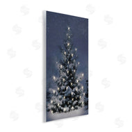 Lori Deiter | Snowy Nighttime Christmas Tree