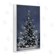 Lori Deiter | Snowy Nighttime Christmas Tree