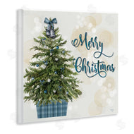 Mollie B. | Christmas Tree in Plaid Stand