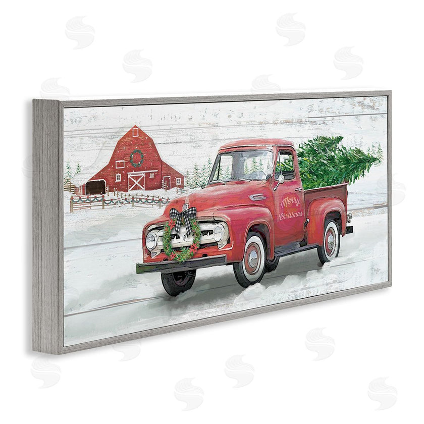 Mollie B. | Christmas Truck on Snowy Farm