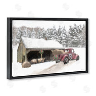 Robin-Lee Viera | Snowy Winter Farm Sheep