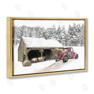 Robin-Lee Viera | Snowy Winter Farm Sheep
