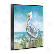 Diane Kater | Pelican Perched near Shore