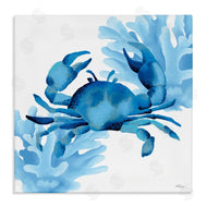 Cat Thurman Designs | Blue Tone Crab & Coral