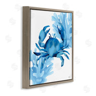 Cat Thurman Designs | Blue Tone Crab & Coral