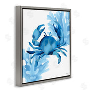 Cat Thurman Designs | Blue Tone Crab & Coral