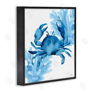 Cat Thurman Designs | Blue Tone Crab & Coral